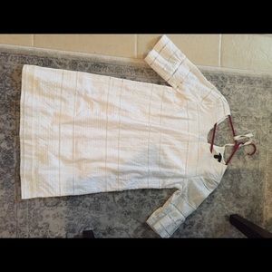 Jcrew eyelet shift dress